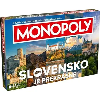 Desková hra Monopoly Slovensko je prekrásne
