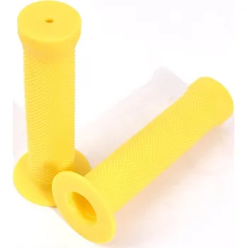 grip KHEBIKES BMX GRIPY DIAMOND YELLOW S PŘÍRUBOU 130MM KHEBIKES ŽLUTÁ