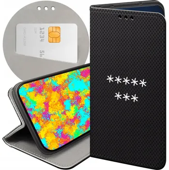 Pouzdro na mobilní telefon Flipové pouzdro Hello Case pro Xiaomi Redmi Note 14, černé