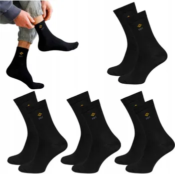 Adena Ponožky černé, velikost 39-44