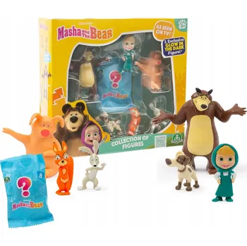Figurka Sada figurek Giochi Preziosi Máša a medvěd 7 ks