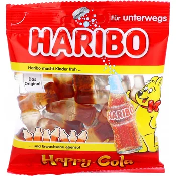 Cukrovinka Haribo Želé Bonbony 100 g Happy Cola