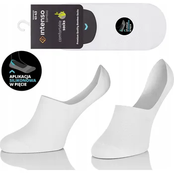 Pánské ponožky Ponožky Intenso 1900 bílé, velikost 44-46