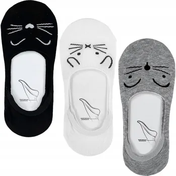 Dámské oblečení Ponožky kotníkové ponožky Moraj , 35-38, 3 ks