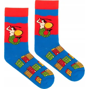 Pánské ponožky KABAK Ponožky Varšavská Siréna, vícebarevné, velikost 36-40