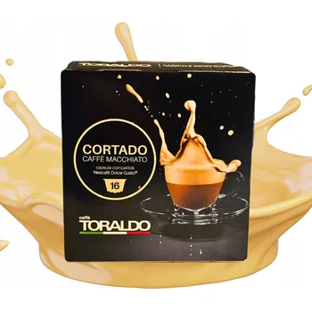 Dolce Gusto Nescafé Kapsle 16 ks TORALDO Cortado 16 kapslí = 16 káv!