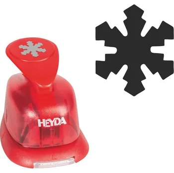 Děrovačka HEYDA Děrovač červený 17 mm - Vločka