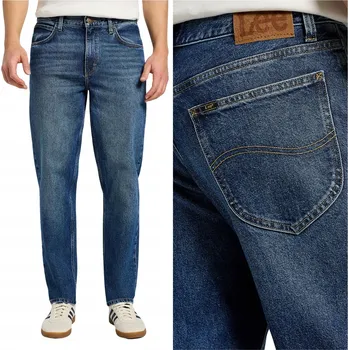 Dámské džíny Lee OSCAR RELAXED TAPERED Hastings volné džíny se zúženými nohavicemi W38 L32