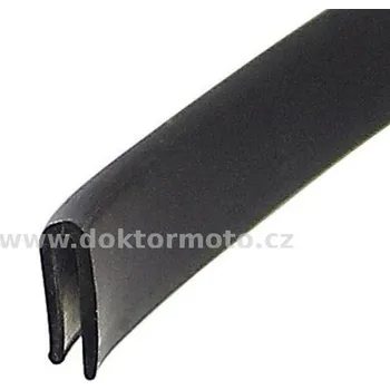 Lišta karosérie Lemovka přední masky - černá JAWA,ČZ