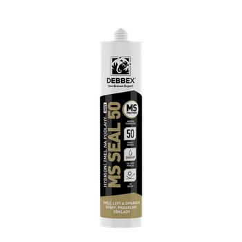 Stavební chemie Den Braven Hybridní tmel MS SEAL 50 šedá 290ml Debbex Varianta: Hybridní tmel MS SEAL 50 INDUSTRY 600 ml salám světle šedá