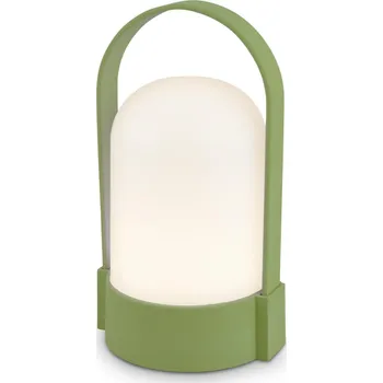 Lampička BRILONER Asa stolní lampička - 1W, 50lm, bezdrátová, LED, stmívatelné, teplá bílá, limetkově zelená 7544019