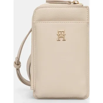 Peněženka Peněženka Tommy Hilfiger dámská, béžová barva, AW0AW17512 12X, vel. ONE SIZE