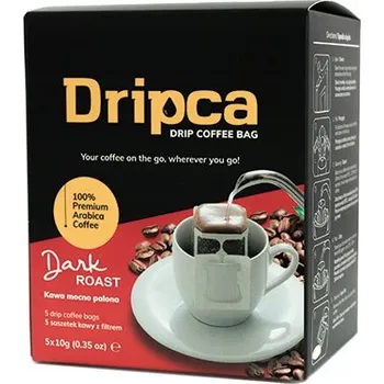 Káva DRIPCA mletá káva s filtrem - JEDNORÁZOVÉ PORCE 5 ks
