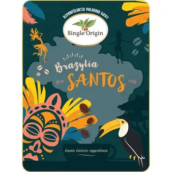 Káva Káva arabica Single Origin Brazil Santos 200 g