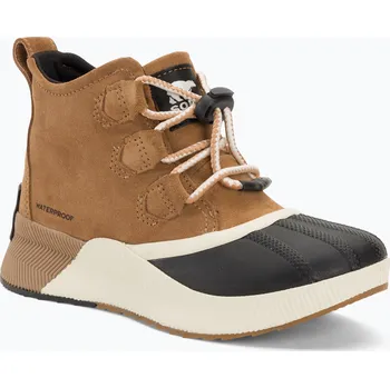 Dívčí sněhule Juniorské sněhule Sorel Ona Classic Suede camel brown/sea salt