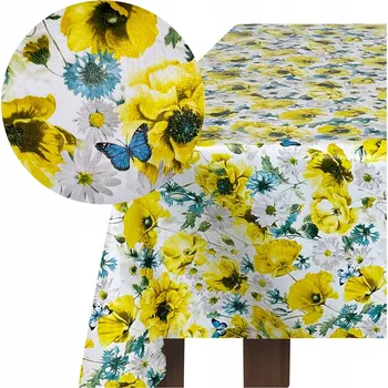 ubrus Voskované plátno na stůl ubrus 140x400 cm odolné proti skvrnám dekorativní GOSIA