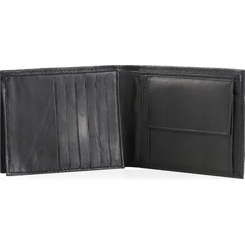 Peněženka Słoń Torbalski peněženka z pravé kůže černá - dámská