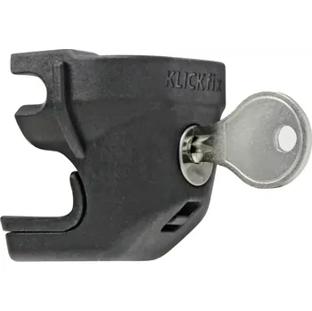 nosiče na kolo KLICKfix Lock – UniKlip 2 / KorbKlip 2 (Zástrcný zámek KLICKfix Uniklip 2 pro systém adaptér Snapit)