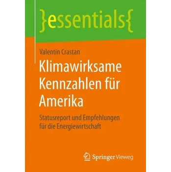 Cizojazyčná kniha Klimawirksame Kennzahlen fur Amerika - Crastan, Valentin
