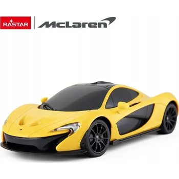 RC model auta McLaren P1 R/C model 1:24 Rastar 75200 žluté auto na dálkové ovládání