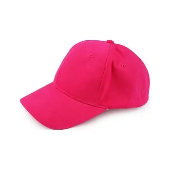 Kšiltovka Bavlněná kšiltovka unisex vhodná k dozdobení - 1 ks - 13 pink