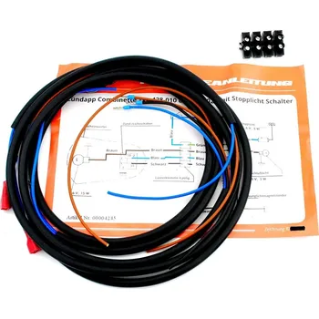 Elektroinstalace pro motocykl Goebel Kabelový svazek Goebel, černý, brzdové světlo Zündapp, pro Super Combinette typ 433-022, 428-010 MG00004245