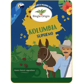 Káva Arabica Single Origin Columbia Supremo Káva 500 g