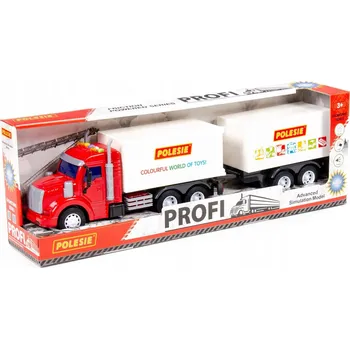 autíčko Nákladní auto se ZVUKEM A SVĚTLEM WADER s přívěsem