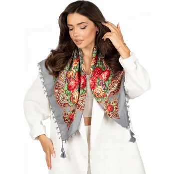 Šátek Květinový šátek Alessio - polyester