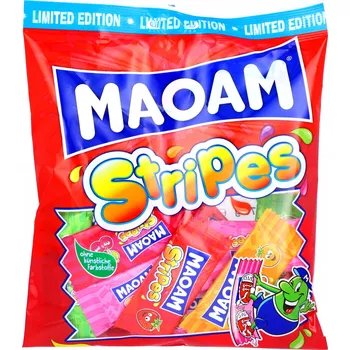Cukrovinka Ovocné želé proužky HARIBO MaOaM Stripes 175 g DE