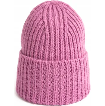Čepice Szaleo Zimní čepice beanie růžová, univerzální velikost