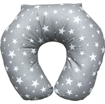 Cestovní polštářek Polášek Cestovní polštářek - Šedá / hvězdy