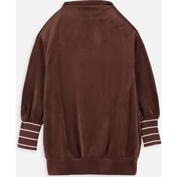 Dámské šaty Šaty s dlouhým rukávem, velikost 158, hnědé, značka Coccodrillo