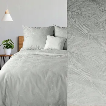 Povlečení POVLEČENÍ damašek 200x220 EUROFIRANY Damašek stříbrné