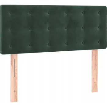 Čelo postele, tmavě zelené, 90x5x78/88 cm, a