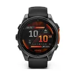 Garmin fenix 8 47 mm AMOLED - Slate Gray / Black Silicone Band (010-02904-00)