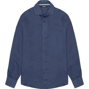 Pánská košile Pánská košile Yos Camicia Yos modrá 3487394