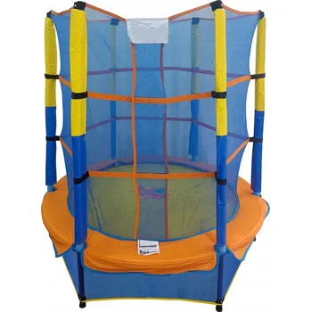 Trampolína DOMÁCÍ TRAMPOLÍNA PRO DĚTI SE SÍTÍ + PLYŠOVÁ HRAČKA!