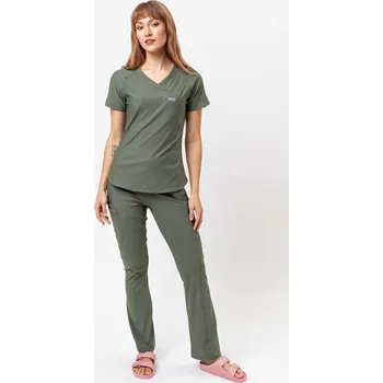 Dámský overall Lékařská dámská souprava Maevn Embrace (halena Luna, kalhoty Nora) olivková