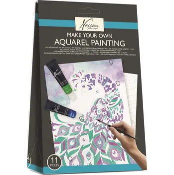 Výtvarná sada Umělecká sada akvarelových barev - Zvířata