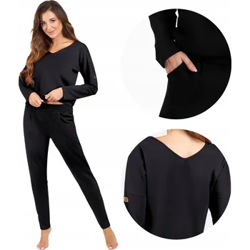 Podprsenka Tepláková souprava Italian Fashion Karina vel. M Černý