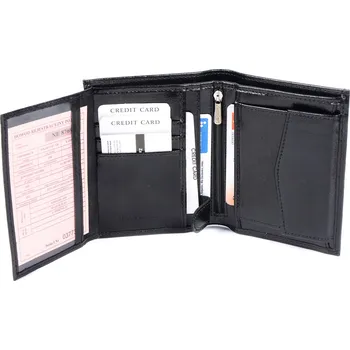 Peněženka Andrus peněženka z pravé lícové kůže, vícebarevná - muž