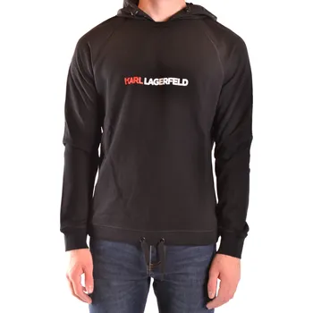 Pánská mikina Karl Lagerfeld pánská mikina s kapucí Karl Lagerfeld černá 3487352