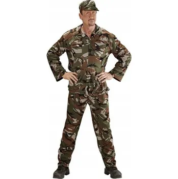 Karnevalový kostým KOSTÝM KOMANDOSA VOJÁK VOJENSKÝ M