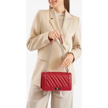 Kabelka Badura kabelka polyuretanová červená