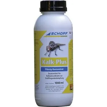Přípravek proti hmyzu Přísada do vápna Kalk-Plus na hubení much ve stáji 1000ml