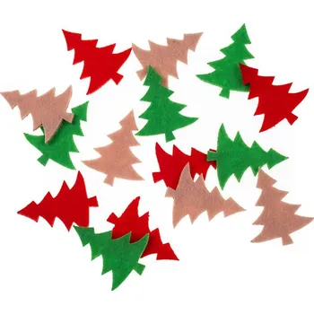 Vánoční dekorace Vánoční nálepky z filcu