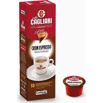 Kapsle Cagliari Crem Espresso 10 ks do Tchibo Cafissimo a Caffitaly