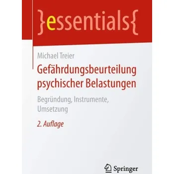 Cizojazyčná kniha Gefahrdungsbeurteilung psychischer Belastungen - Treier, Michael