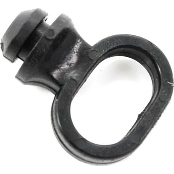 Spojovací materiál motoru Diverse / Import Gumové vodítko blatníku černé 10 mm pro Zündapp GTS 50, KS C 50 Sport, CS, 80 MG00073528